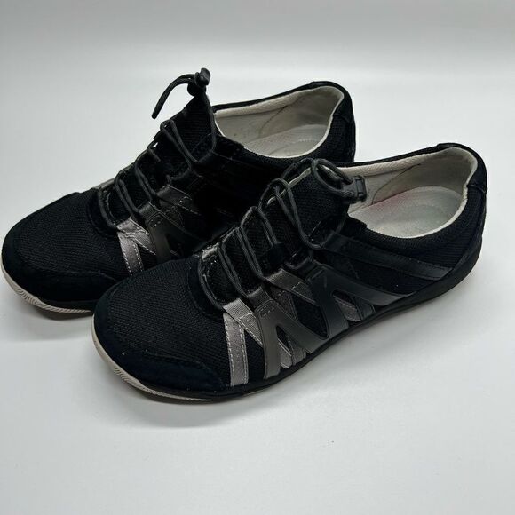 Dansko | Black/Silver Shoes Size 38 7.5/8 - Picture 1 of 7